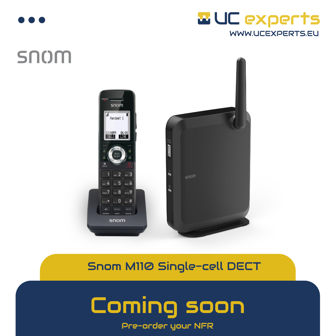 Coming Soon: Snom M110SC Dect Single Cell