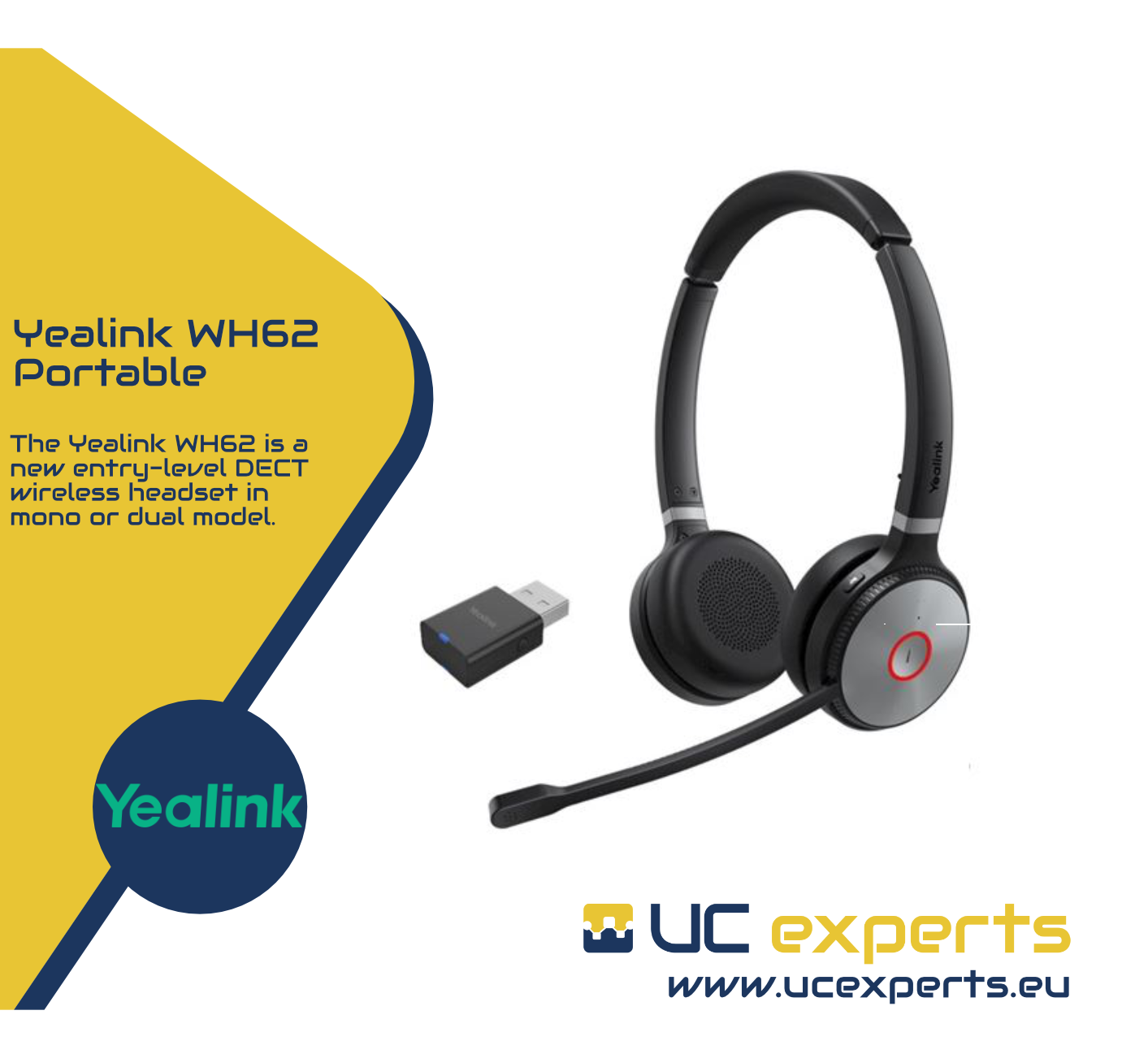 Yealink WH62 Portable