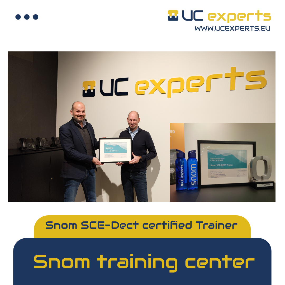 SnomSCE Dect certified trainer
