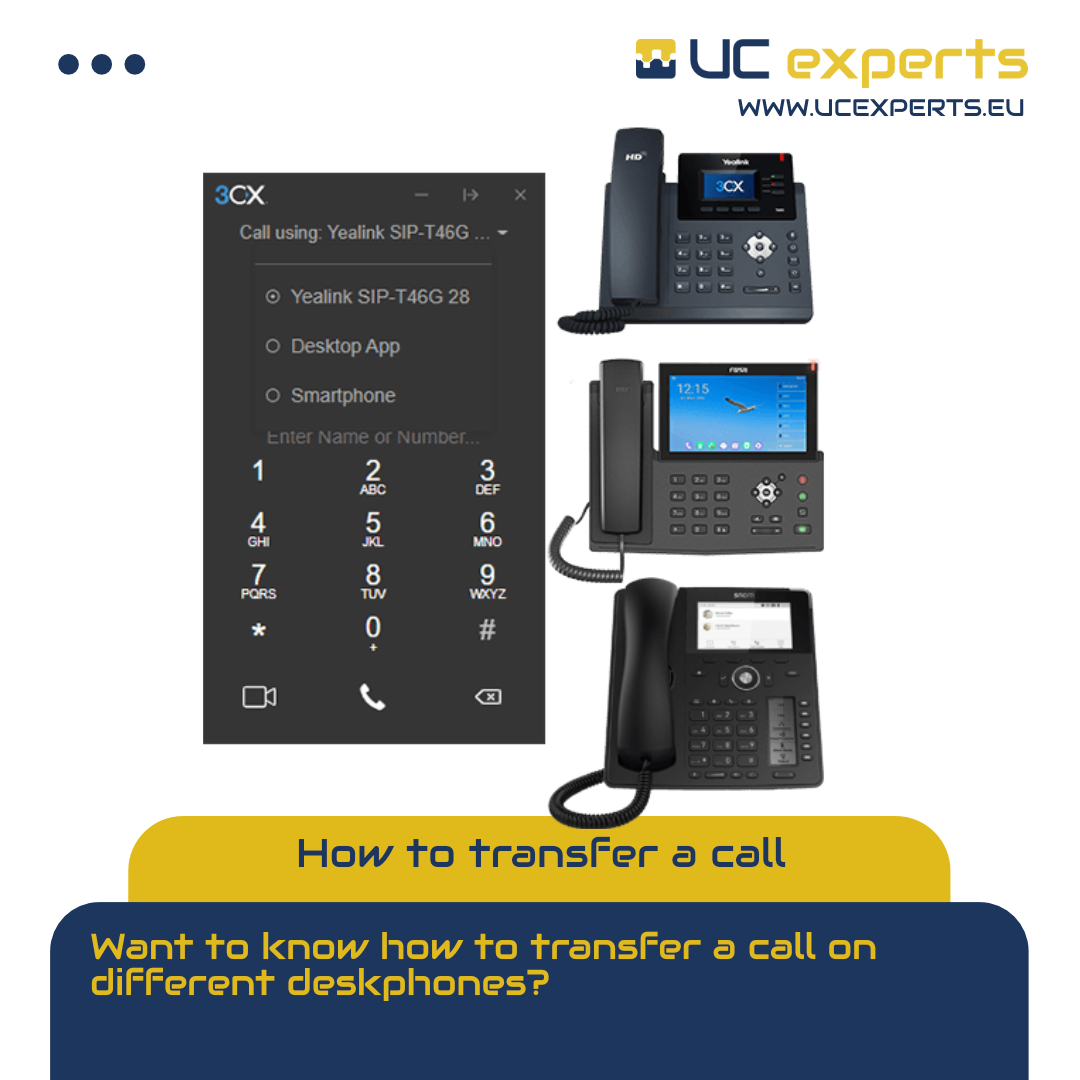How to transfer a call