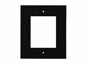 2N® IP Verso - Frame for flush installation, 1 module - black (must be together with 9155014) 