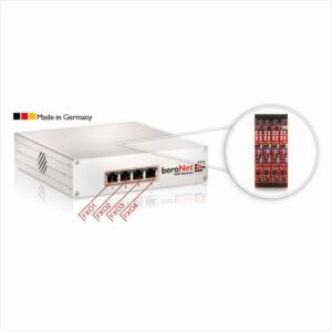 4 FXO modular Gateway – expandable with one additional Module, incl. 1x BFBridge