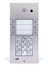2N® IP Vario 3x2 button + keypad + camera