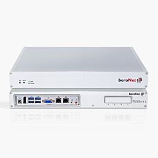 beroNet VoIP only telephony Appliance with 8GB RAM, 128GB SSD, Dual NIC